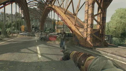 Как метать холодное оружие и предметы в игре Dying Light: The Beast