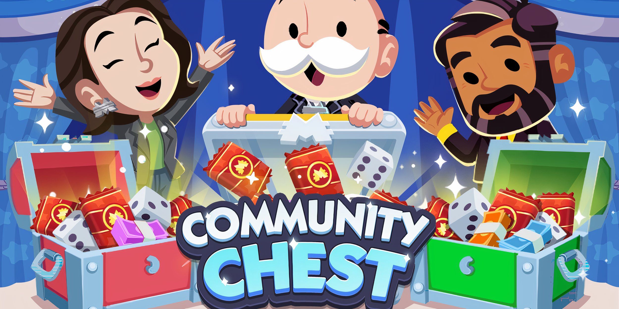 Все награды из общественного фонда в игре Monopoly GO