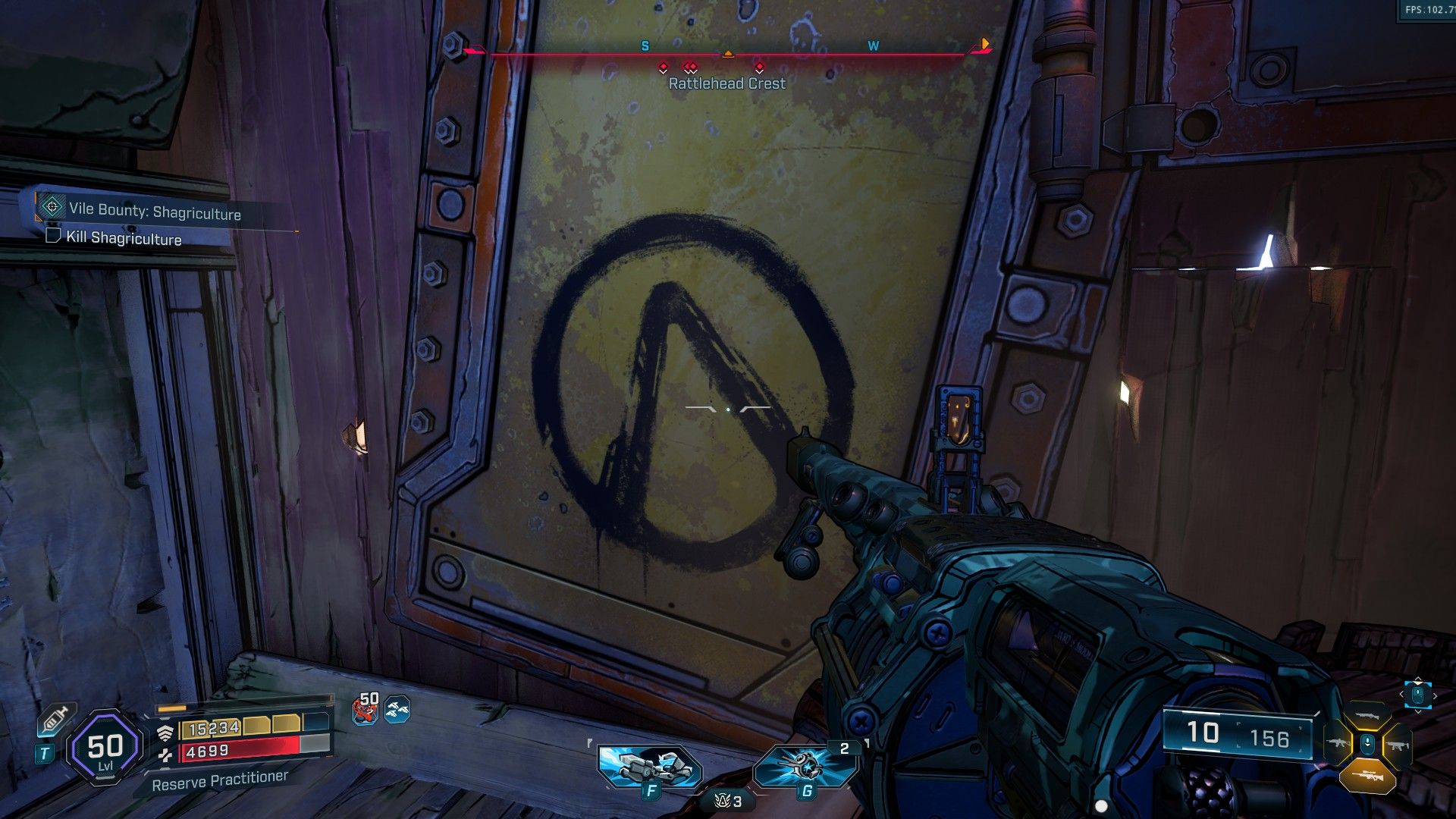 Места расположения символов хранилища Fadefields в Borderlands 4