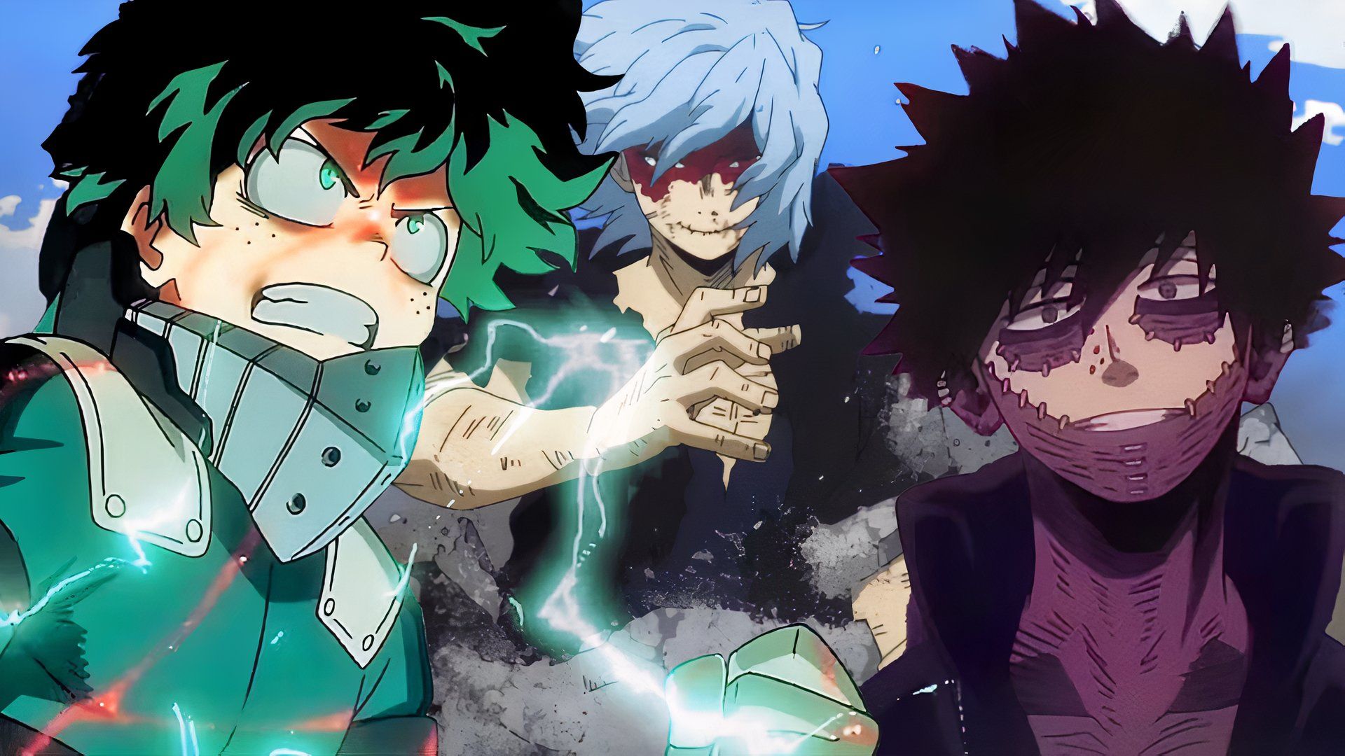 Самые Мощные Персонажи в Финале Серии My Hero Academia